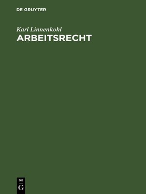 cover image of Arbeitsrecht